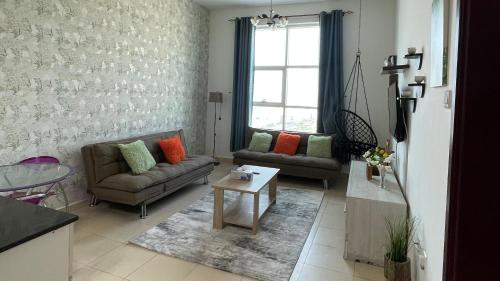 One bedroom with beautiful view for rent in ajman