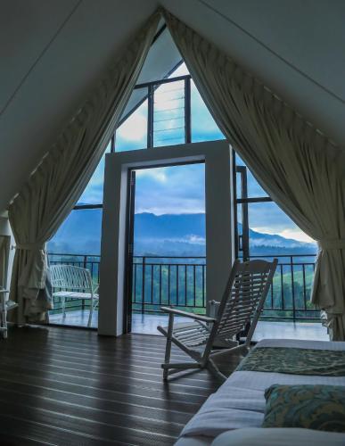 Balcony/terrace, Hummingbird St.Clare Villas in Nuwara Eliya