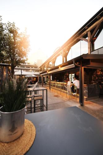 bar/salon, The Lamp Hotel in Norrköping