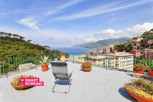  Stunning Sea View Apartment with Terrace in Camogli by Wonderful Italy, Unterkunft in Camogli