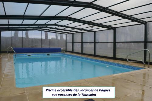 Gîte 8p aux Portes d'Etretat avec piscine et sauna site www,auxportesdetretat,fr - Location saisonnière - Villainville
