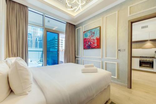 Vacationer Holiday Homes I Beautiful 1 Bed l Close to Marina Promenade, Dubai (Foto 10)