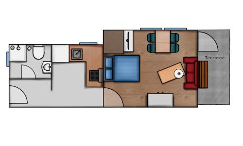 Floor plans, Ferienwohnung Gartenblick - Idylle am Travetal in Bad Oldesloe