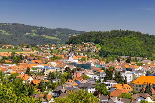 Kilátás, Appartmenthaus Koflach in Koflach
