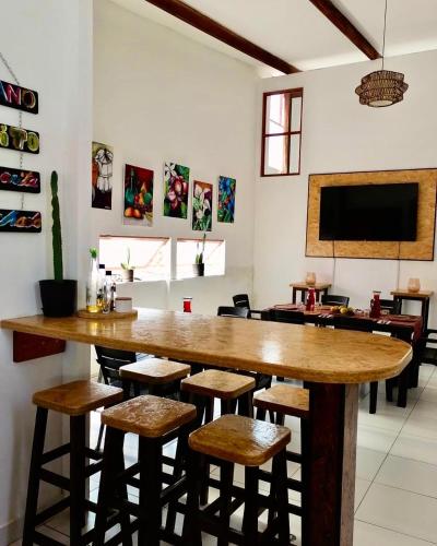 餐廳, Piccolo Bed & Breakfast in 塔拉波托