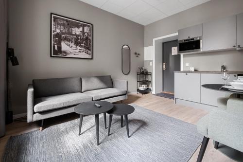 ห้องครัว, Forenom Serviced Apartments Drammen in แดรมเมน