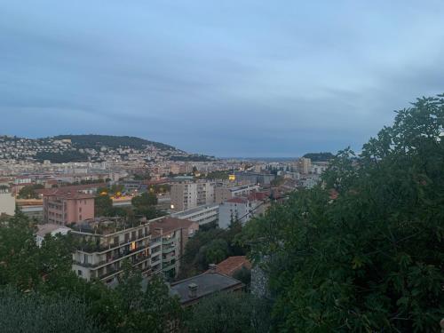 Appartement 02 Vue Panoramique -WIFI- Parking privé -climatisation, Nice (fotografie 10)