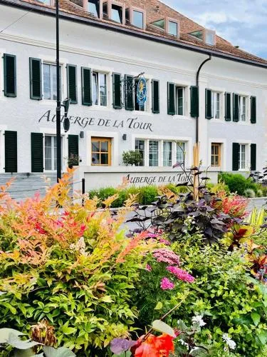 Auberge de la Tour in Trélex, Schweiz