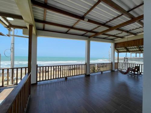 View, Samana Hostal, Puerto Engabao in Engabao