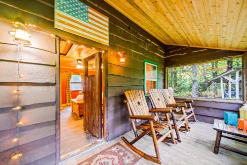 Minerva's Log Cabin Gem