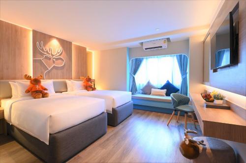Moose Hotel Nimman Room Type - Superior Twin Room