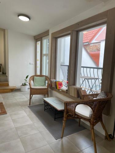 Intrare, Apartmany Zluty domecek in Trebon City Center