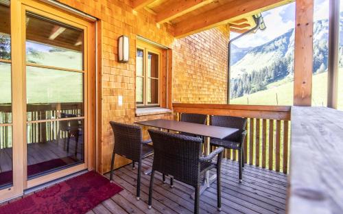 ทัศนียภาพ, Alpin Chalet Schrocken in โอเบอร์โบเดิน