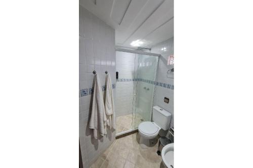 浴室, Pousada Mirante dos Papagaios in 阿瑟達和阿瑟迪尼亞海灘