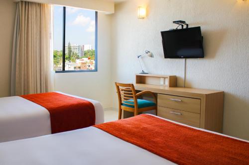 2 double beds