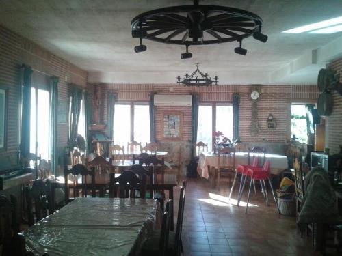 Étterem, Hotel Rural Pantano de Burgomillodo in Burgomillodo