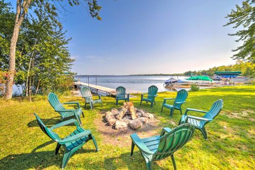 . Crivitz Lakefront Escape with Boat Dock and Slip!