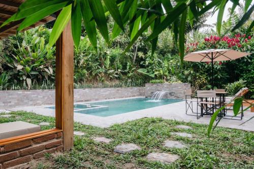 Úszómedence, Piripe Wellness Lodge in Nanegalito