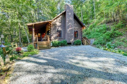 Waynesville Cabin with Covered Deck and Fire Pit! in Lake Junaluska, USA