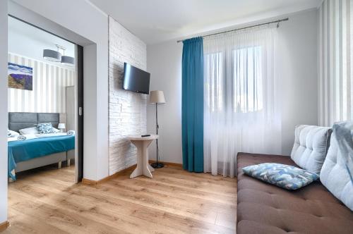 1 double bed, 1 sofa bed