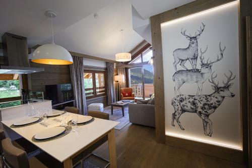 Résidence l'Hévana - Appartements de Prestige Méribel Centre (Residence l'Hevana - Appartements de Prestige Meribel Centre) in Мерібель