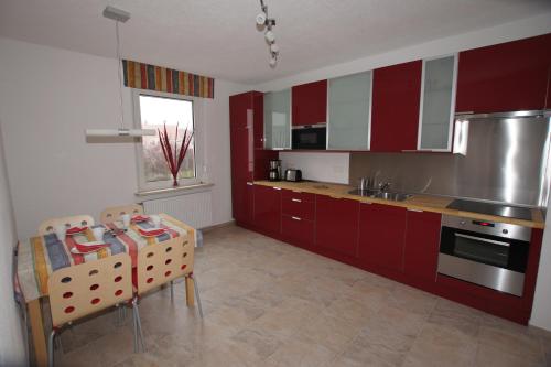 virtuve, Ferienhaus Halbritter Pouch 1 in Muldestausee