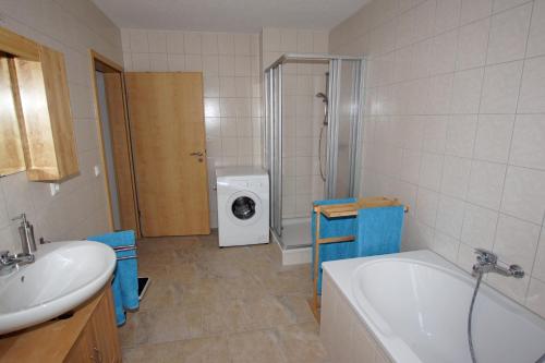 Vannas istaba, Ferienhaus Halbritter Pouch 1 in Muldestausee