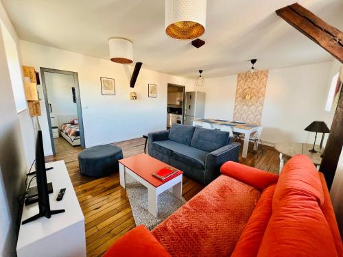 Appartement coeur centre-ville cosy et chaleureux rue Carnot - Courtisols