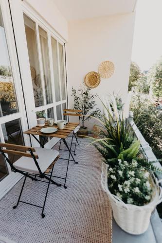 TRABER APARTMENTS im Herzen Leipzigs Balkon Parkplatz, Leipzig (foto 4)