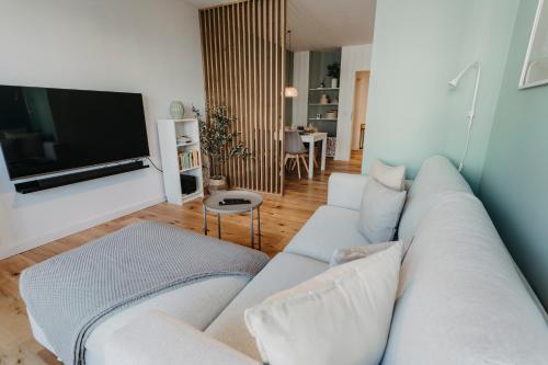 TRABER APARTMENTS im Herzen Leipzigs Balkon Parkplatz, Leipzig (foto 6)