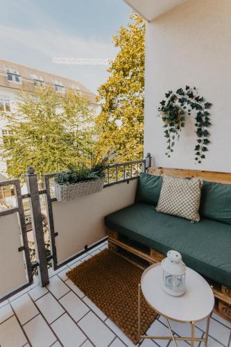 TRABER APARTMENTS im Herzen Leipzigs Balkon Parkplatz, Leipzig (foto 10)