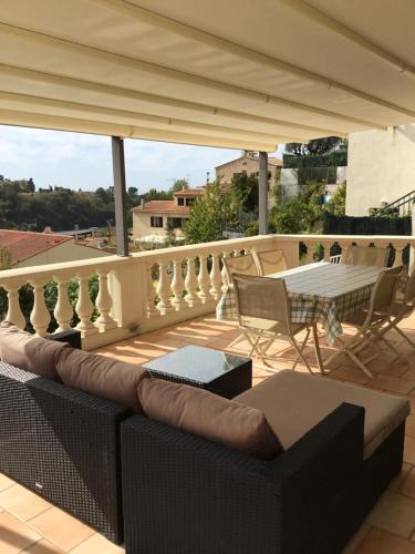 Villa Paradiso, logement avec piscine, Nice Nord, Nicea (zdjęcie 9)