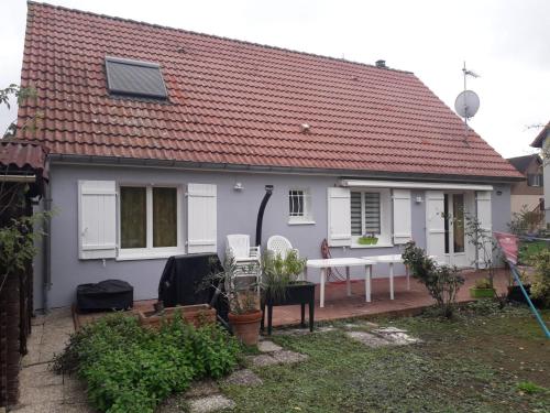 Un petit coin de bonheurs Maison entière classée 3 étoiles gîte à louer Niederhergheim