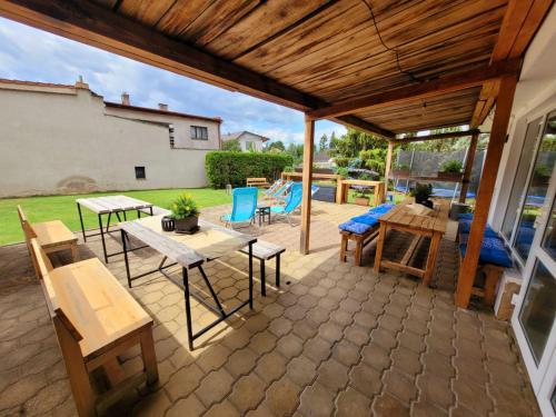 Balcony/terrace, Wellness Aqua House in Prague 21