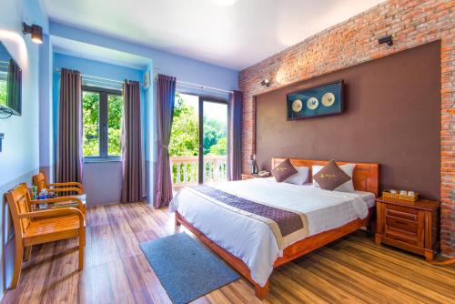 Guestroom, Hoang Lan Villa in Hoa Hiep Bac