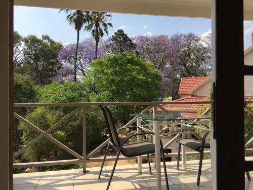 Erkély/terasz, Peaches & Cream Bed & Breakfast in Ladysmith