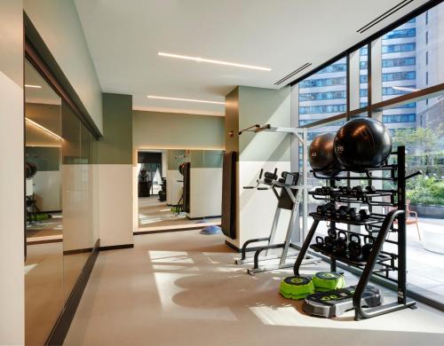 Fitness center, citizenM Chicago Downtown in Chicago (IL)