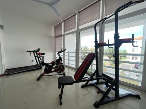 fitnesscentrum, Villa164 - Luxo, Piscina e Ginasio a beira-mar in Santa Maria