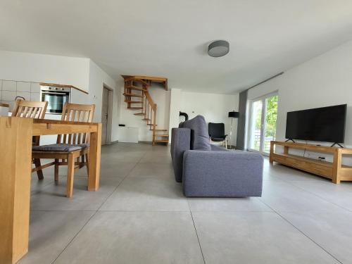 廚房, Ferienwohnung im Stadtzentrum in 黑尼格斯多夫