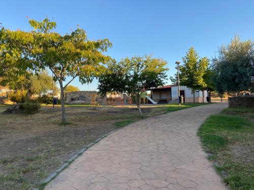 Dārzs, Apartamento Rural la Fontanina TRCC0087 Complejo la Fontanina in Mata de Alcántara