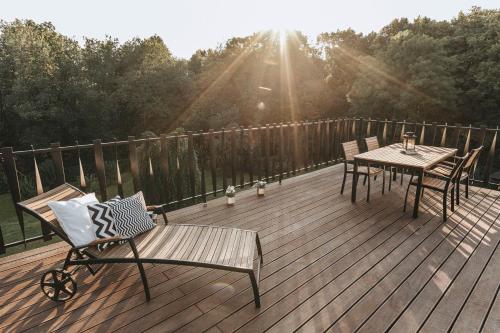 Balcony/terrace, Vila Na Landeku in Petrkovice
