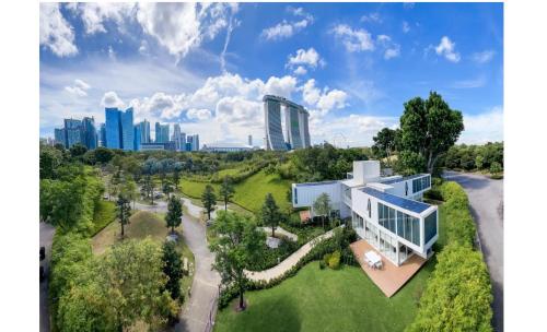 Exterior view, Garden Pod @ Gardens by the Bay in Marina Bay