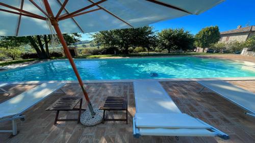  Todi By The Pool-Walk To Todi 5 KmsRestaurant 05 KmsSleeps 10Exc Poolwifi in Petroro