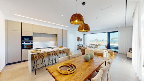 ห้องครัว, Periyiali Konnos Villas Beach Resort in โพรทาราส
