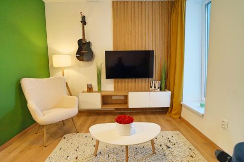 Abbey Road Apartmán Iľanovo (Abbey Road Apartman Ilanovo) in ปลอสติน