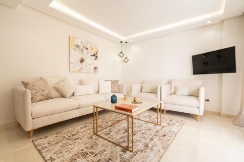 Fresh maarif flat in new building, Casablanca (fotografie 2)