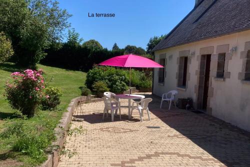 Maison de campagne de plein pied.