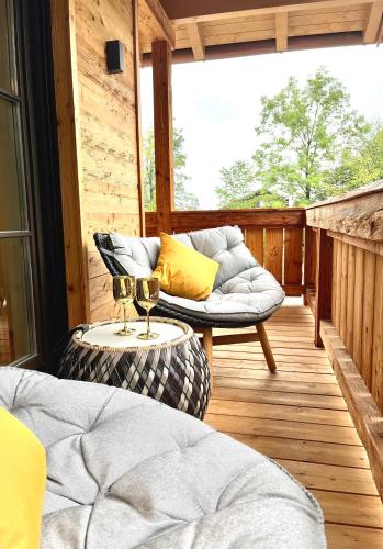 Erkély/terasz, Palais Karl-Theodor in Rottach-Egern