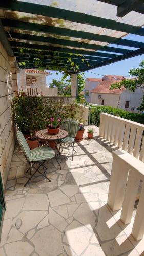Studio apartment in Bol with sea view, terrace, air conditioning, WiFi 3634-1, Bol (foto 4)