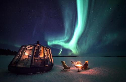 Aurora hut igloo Rovaniemi